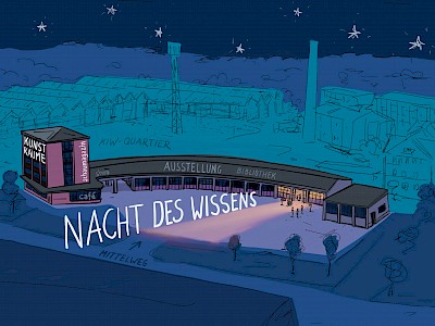 schaumagazin im KIW Quartier; Illustration Gerald Hross